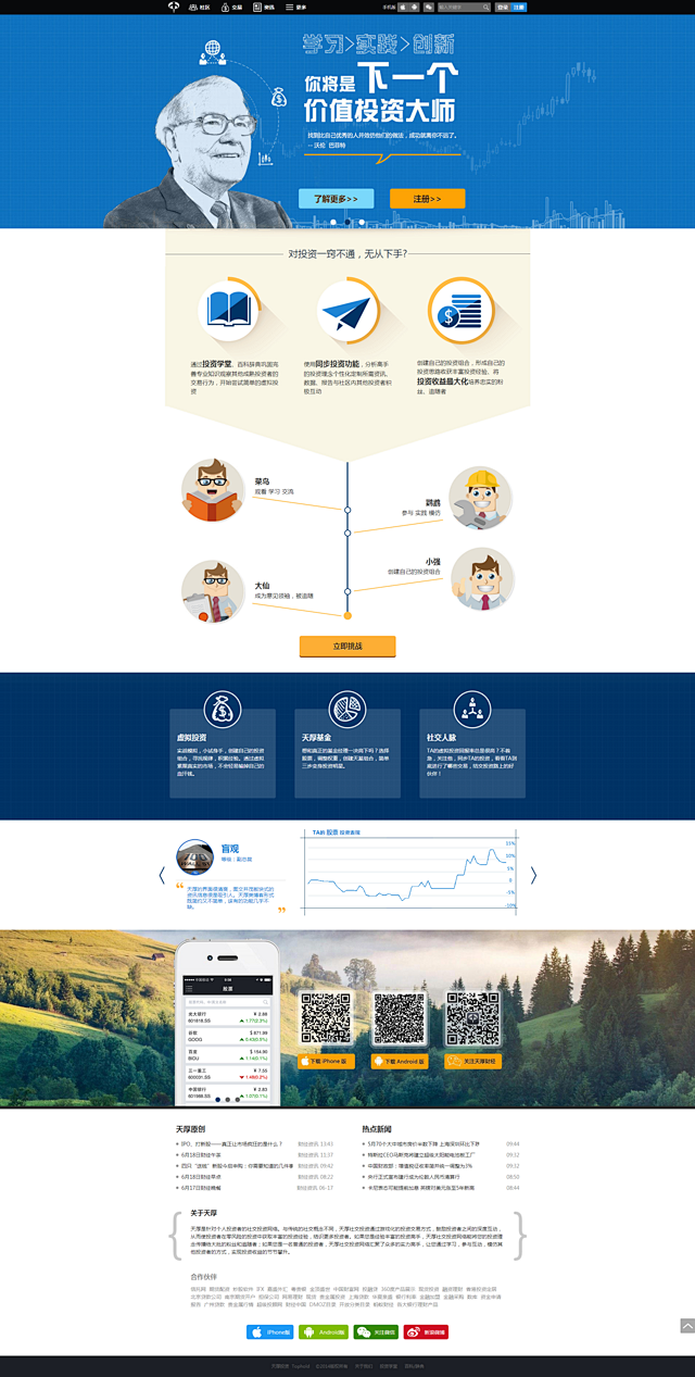 天厚社交投资平台 - 中国投资者的网络世...