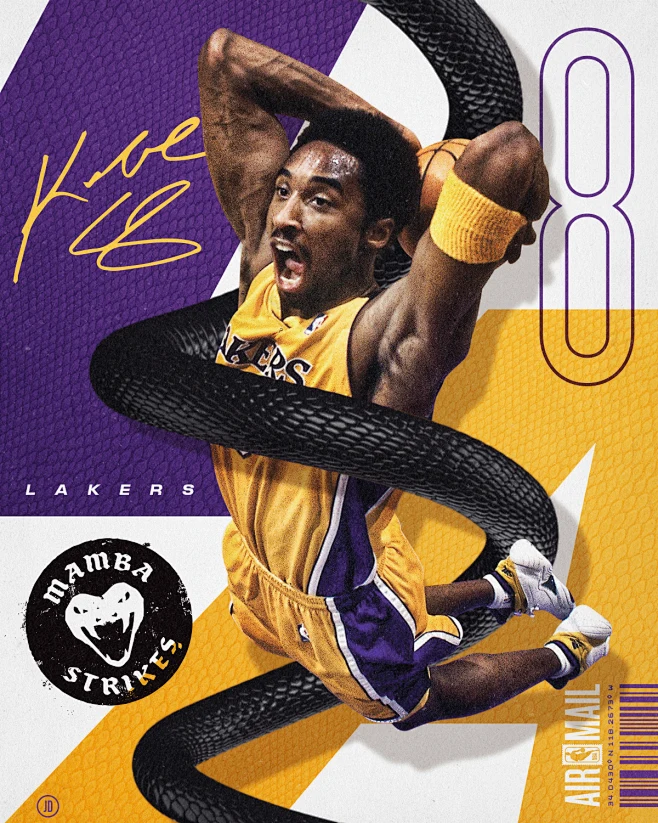 NBA Air Mail (Series II)-花瓣网