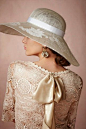 Midday Capeline. A touch of lace for an afternoon tea perhaps?
