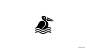 海边吃鱼的长嘴鸟鹬logo设计-你好LOGO - 国外LOGO设计欣赏网站