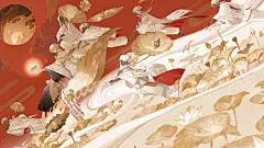 @顾淅茜 自调阴阳师帝释天高清壁纸 横屏+竖屏 ，转关可用， 素材来源网上，侵删。