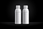 500-BAISE农药瓶样机塑料瓶样机白色塑料农药瓶样机