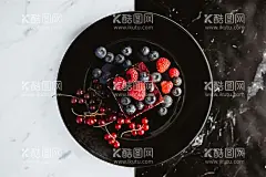 水果  - 源文件下载【酷图网】夏天,背景,壁纸,水果,蓝莓,树莓