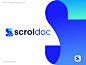 Modern S letter logo design for scroldoc, branding, minimal by MA Rakib Khan on Dribbble