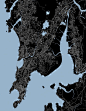 【知识星球：地产重案】中国及世界主要城市肌理图——印度马哈拉施特拉邦 孟买 Mumbai