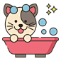 宠物美容icon ai矢量插画图标 png免抠素材 svg网页ui设计模板