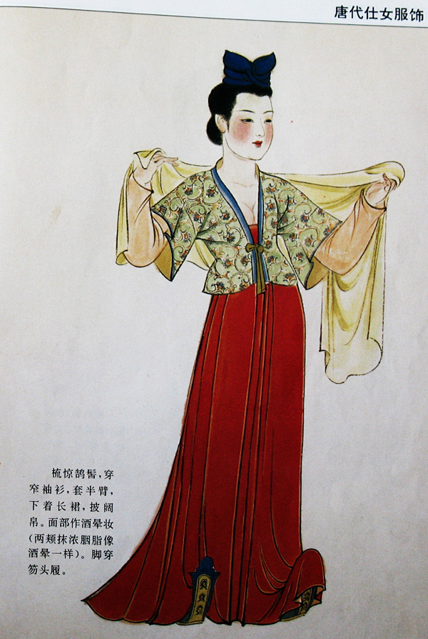 古代仕女的画法及各代的服饰 - 【工笔画...