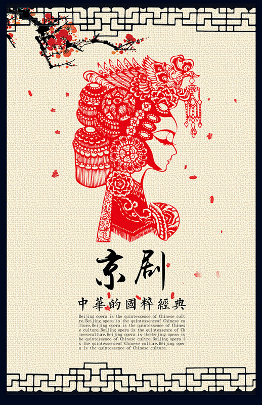 戏剧京剧文化宣传京剧文化展板戏剧人物戏曲文化剧照传统文化戏曲背景