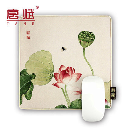 丝绸鼠标垫杭州纪念传统工艺中国风特色礼品...