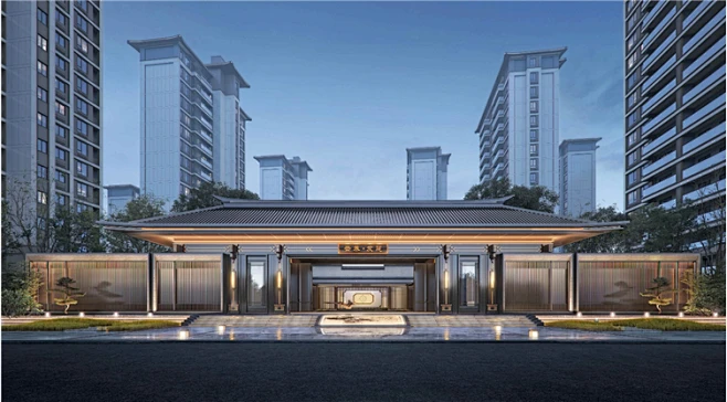 【建发·养云公馆】效果图_设计图-金盘网kinpan-花瓣网