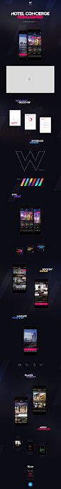 W Hotels App on Behance