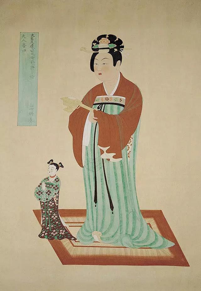 是唐朝较为流行堤拼九诨狍古画古画中的梳篦唐代时期女性壁画