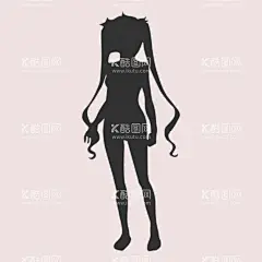 动漫  - 源文件下载【酷图网】动漫,女孩,二次元,萌,可爱,卡通动漫,卡通人物,
