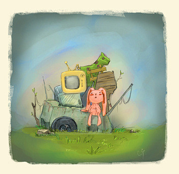 郁子头的插画tutu系列00