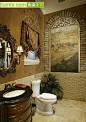 古典风格欧式卫生间实景图洗手池