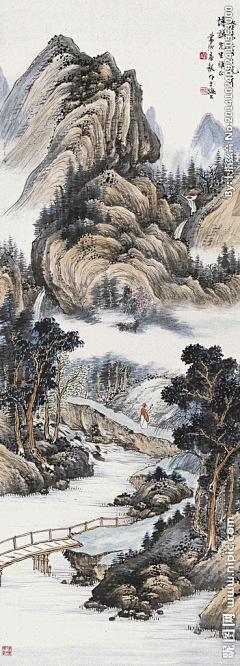 深雨燕纷飞采集到国画山水