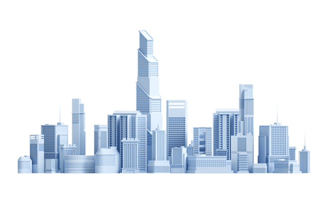 3D立体城市建筑2