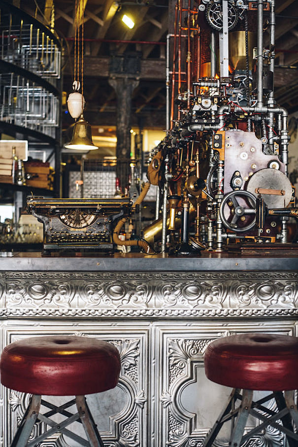 开普敦TRUTH蒸汽朋克的咖啡馆设计 设...