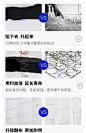 栖作床垫顽石席梦思家用硬垫厚护脊椎抗干扰独立袋弹簧海绵分体-tmall.com天猫