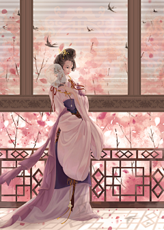 亞歧采集到美人兮