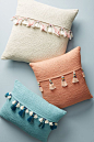 Slide View: 1: Varied Tassel Pillow