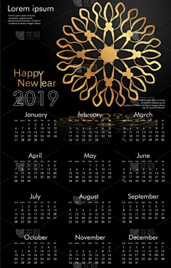 计划书,2019,黄金,日历,极简构图,九月,商务,进出港显示牌,十月