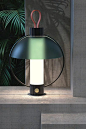 Moun lantern inspired by old hurricane lamps created by Episode studio (Marina Daguet / Nathan Baraness)