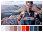 Adobe Color: My Portfolio Palettes : Aesthetically colour has always played a hugely important role within the conceptual work that I produce, however it’s only recently that the results of this colour management has caused me to step back and take stock 