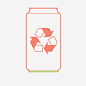回收食品垃圾填埋图标_88ICON https://88icon.com 回收 食品 垃圾填埋 盖子 拉环 垃圾 软饮料 锡 环境 经济