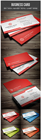Print Templates - Modern Corporate Business Card | GraphicRiver