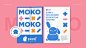 MOKO莫可早教 | 儿童教育品牌logo设计及vi设计
