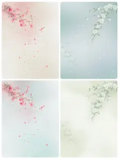 国风花鸟8张 壁纸底素 简约干净 淡雅古风 - 小红书