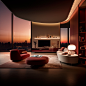 midjourney architecture archviz visualization Render indoor modern luxury furniture