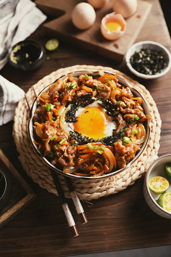 日式牛丼饭
