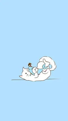 糖果色可爱卡通手机壁纸图片