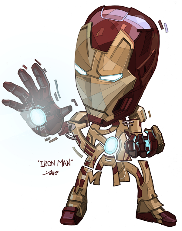 Iron man - Mark 42. ...