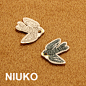 NIUKO 刺绣画贴布 布贴DIY燕子 可爱 飞鸟 精致布贴 布标背胶烫印-淘宝网