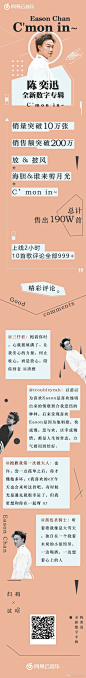 #陈奕迅cmonin#@陳奕迅所長 全新数字专辑《C’mon in~》销量突破10万张啦，仅发布两小时10首收录曲评论全部999+！就这样…..就酱~就这样一个人，就这样一个经历，就这样一个故事。没有借口；没有理由；没有牵绊；没有废话，就听歌吧~>>O网页链接 @环球音乐华语部 ​​​​