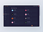 Dark Team Interface - Dashboard : Hey awesome people.

I'm am really glad to share with you my latest Dashboard design for Team interface.

Available for freelance project! 
E-mail: sabbirjr333@gmail.com

Share some love by pressin...