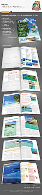 马尔代夫的旅游及旅游杂志A4  -  GraphicRiver项目出售