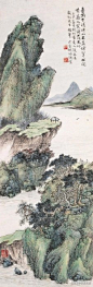 钱慧安（1833年－1911年），初名贵昌，字吉生，号清路渔子，上海宝山人，他笔下的风俗人物神仙女等题材，成了一时之贵。 。宣统元年（1909）与高巨之、蒲作英、吴昌硕、王一亭、汪仲山、张善男、马骆等发起“豫园书画善会”于得月楼，会员数百人，钱以“画名久著”、“敬重伦常”被推为首任会长.