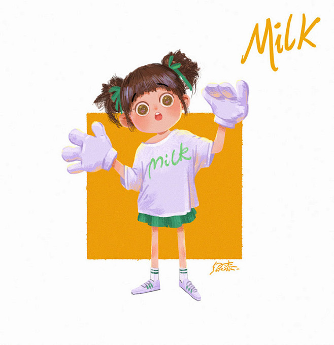 《Milk II》娃儿们的夏天 | 绿漆...