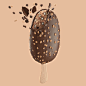 Ice Cream Chocolate Explosion Animation : Chocolate and Cherry Ice Cream 3D Animation Campaign 