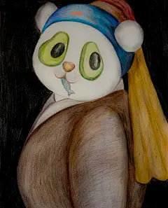 搞笑创意画  插画