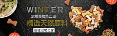 宠物用品电商海报淘宝网店banner素材
