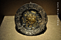 韩国国家博物馆藏唐代:银鎏金狮子花草纹六瓣形盘 ​​​​