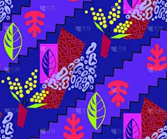 几何形状,纺织品,色彩鲜艳,四方连续纹样,背景,时尚,创造力,抽象,壁纸,数字