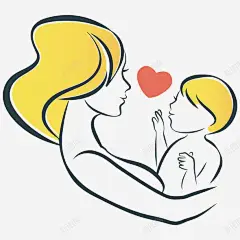 手绘母婴图标高清素材 手绘 设计图片 免费下载 页面网页 平面电商 创意素材 png素材