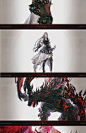 最终幻想16 FF16官方美术设定原画插画壁纸参考临摹概念图集素材-淘宝网