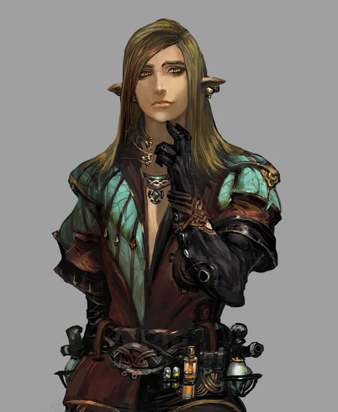 Elf Race图片_日韩风人物 — 布衣图片素材-花瓣网